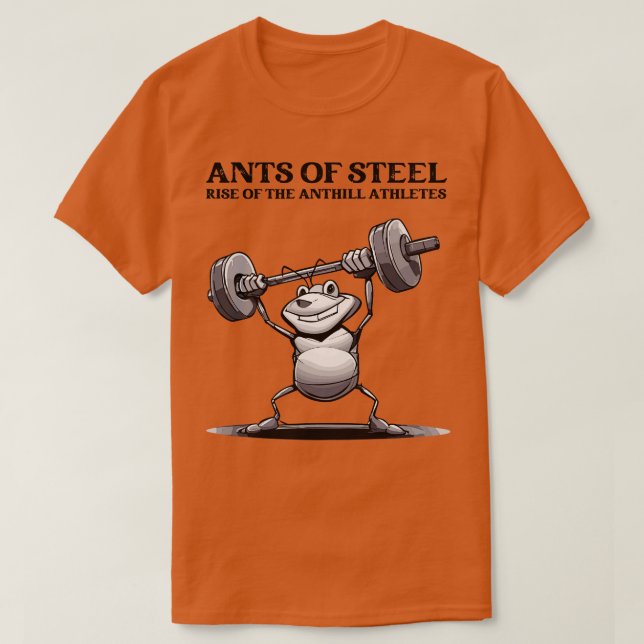 weightlifting ant T-Shirt (Design Front)