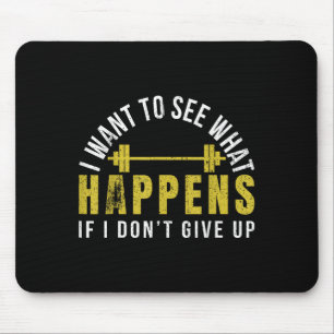 Weightlifting Bodybuilder Muscle Barbell Exercise  Mouse Pad