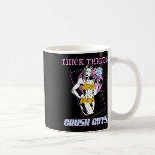 Weightlifting Bodybuilding Fitness Thick Thighs Cr Coffee Mug