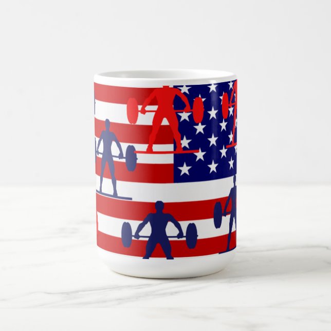 WEIGHTLIFTING  COFFEE MUG (Center)