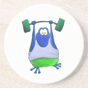 Weightlifting Frog Coaster