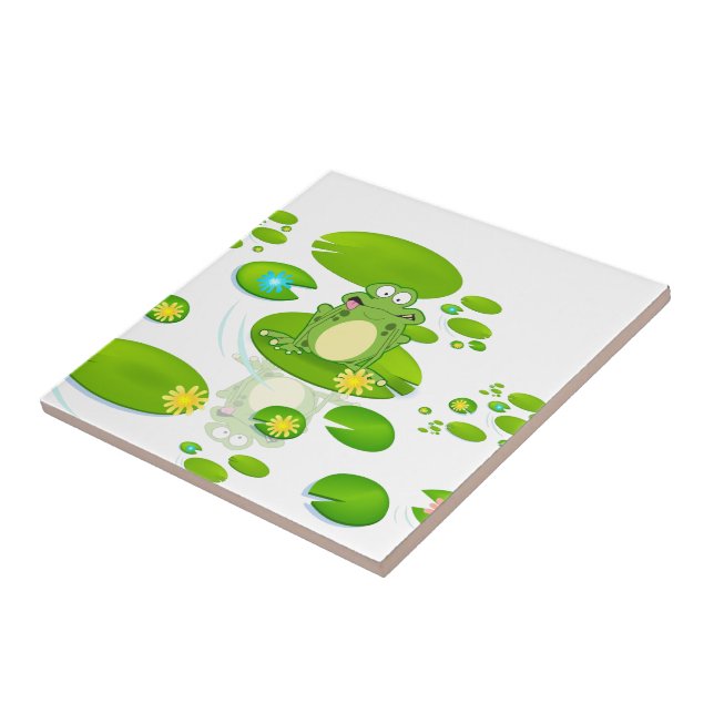 Weightlifting Frog Tile (Side)