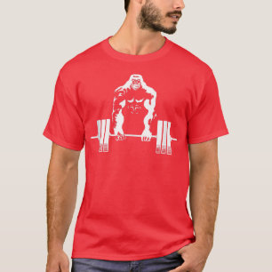 Weightlifting Gym angry gorilla Fitness gorilla t T-Shirt