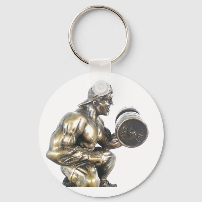 Weightlifting Key Ring (Front)