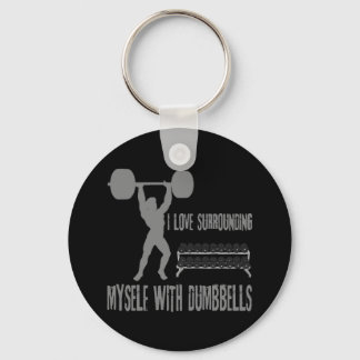 WEIGHTLIFTING KEY RING