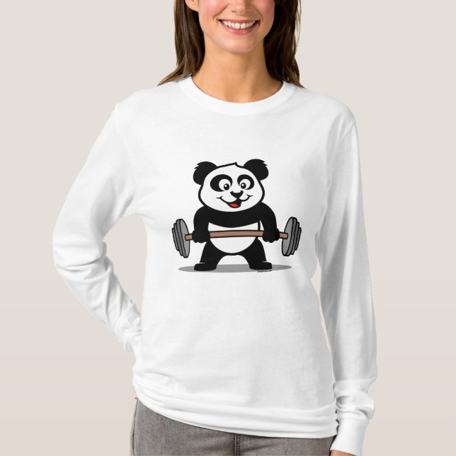 Weightlifting Panda T-Shirt (Front)
