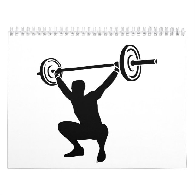 Weightlifting sports calendar (Cover)