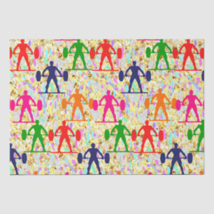 Weightlifting     tissue paper