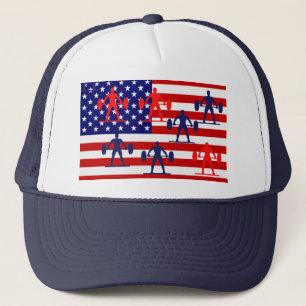 WEIGHTLIFTING TRUCKER HAT