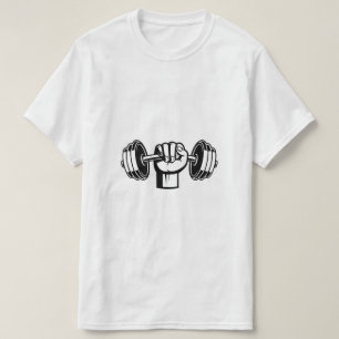 weights t-shirt