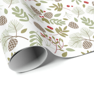 Weihnachten, elegant, Winter. Geschenkpapier Wrapping Paper