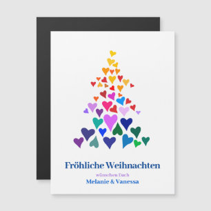 Weihnachten Minimal Magnetisch Pride