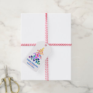 Weihnachten Minimal Magnetisch Pride Gift Tags