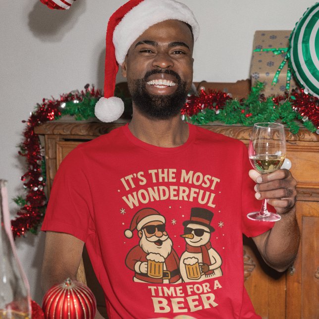 Weihnachtliches Bierfreuden-Duo Sweatshirt (Creator Uploaded)