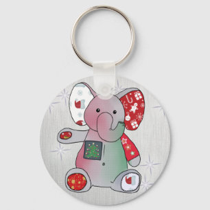 Weihnachtselefant Key Ring
