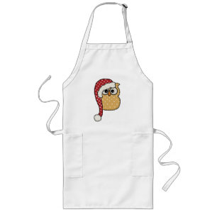 Weihnachtseule Long Apron