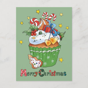 Weihnachtsmuffin  postcard