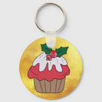Weihnachtsmuffin Schlüsselanhänger