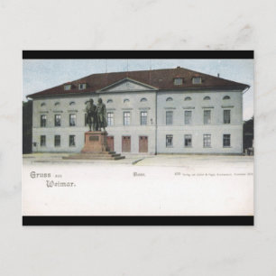Weimar Hoftheater Postcard