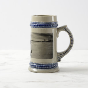 weimaraner beer stein