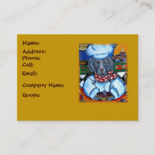 Weimaraner Business Card