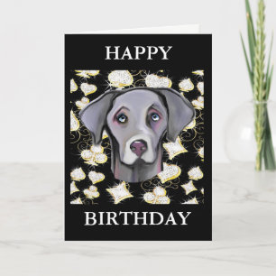 WEIMARANER CARD