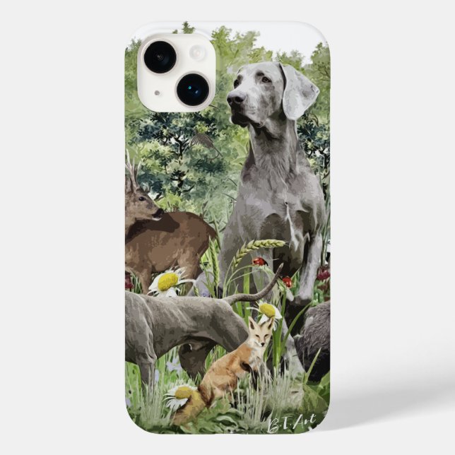 Weimaraner  Case-Mate iPhone case (Back)