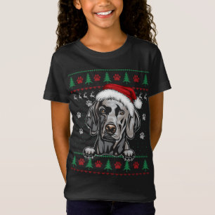 Weimaraner Christmas Ugly Sweater Funny Dog Lover 