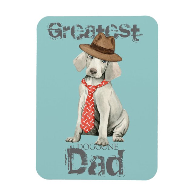 Weimaraner Dad Magnet (Vertical)