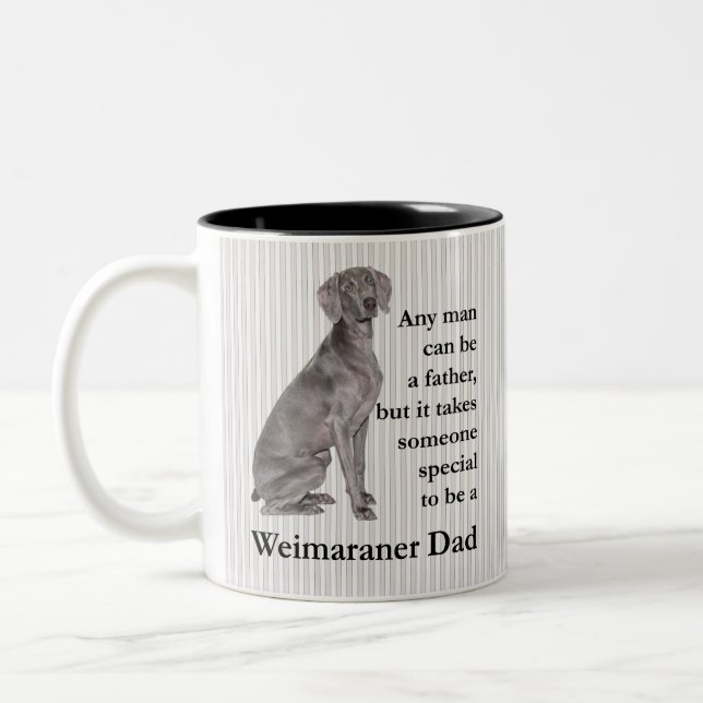 Weimaraner Dad Mug (Left)