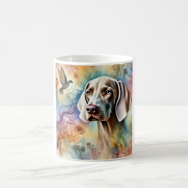 Weimaraner Dog 200624AREF211 - Watercolor Coffee Mug (Center)