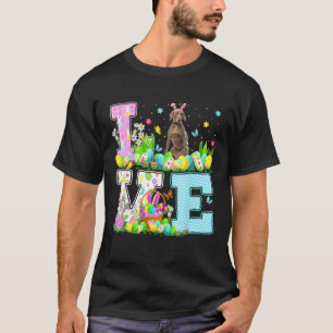 Weimaraner Dog Easter Egg Hunt Love Weimaraner Ea T-Shirt