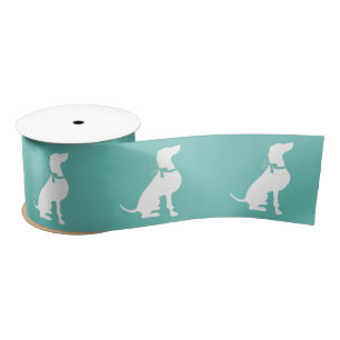 Weimaraner Dog Puppy Satin Ribbon
