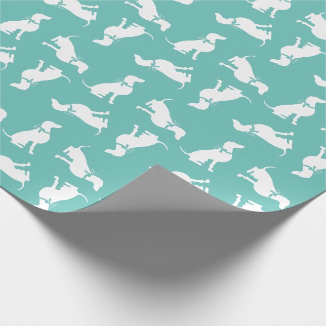 Weimaraner Dog Puppy Wrapping Paper (Corner)