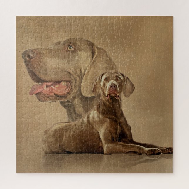 Weimaraner Dogs Collage Jigsaw Puzzle (Vertical)