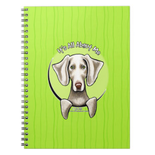 Weimaraner IAAM Spiral Notebook