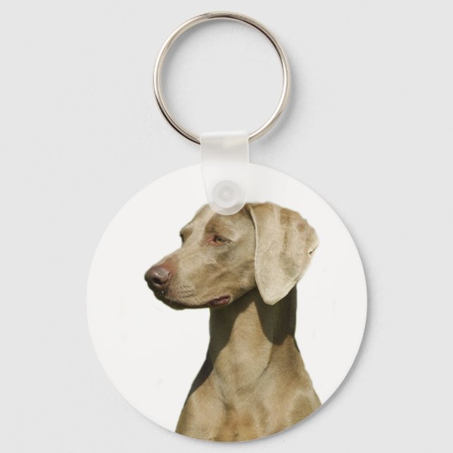 Weimaraner Key Ring (Front)