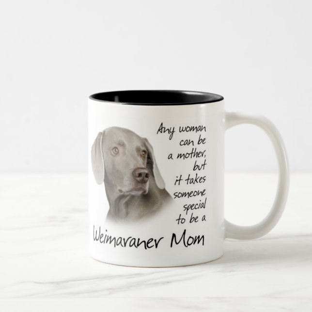 Weimaraner Mum Mug (Right)