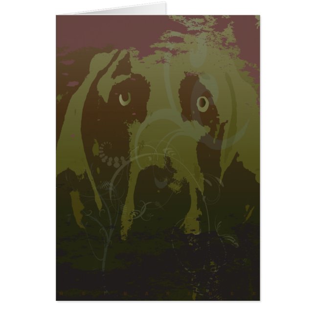 Weimaraner Nation : Grungy Weimaraner (Front)