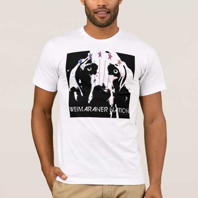 Weimaraner Nation T-Shirt (Front)