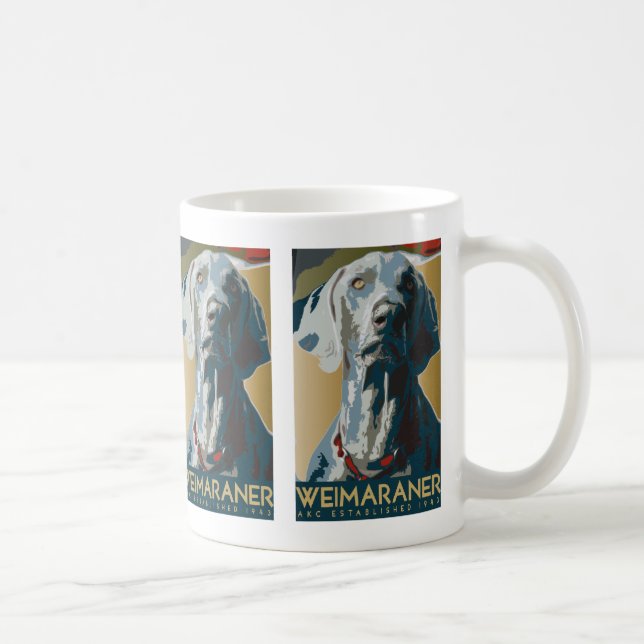 Weimaraner Nation : Weimaraner 1943 Mug (Right)
