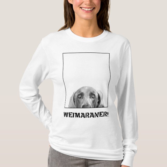 Weimaraner Nation : Weimaraner In A Box! T-Shirt (Front)