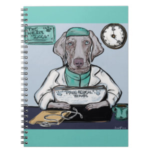 Weimaraner Notebook