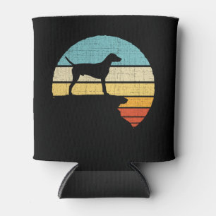 Weimaraner Owner Retro Vintage 60s 70s Dog Lover Can Cooler