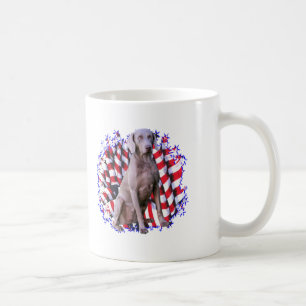 Weimaraner Patriot Coffee Mug