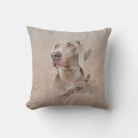 Weimaraner Poster Canvas Print Tapestry Acrylic Pr
