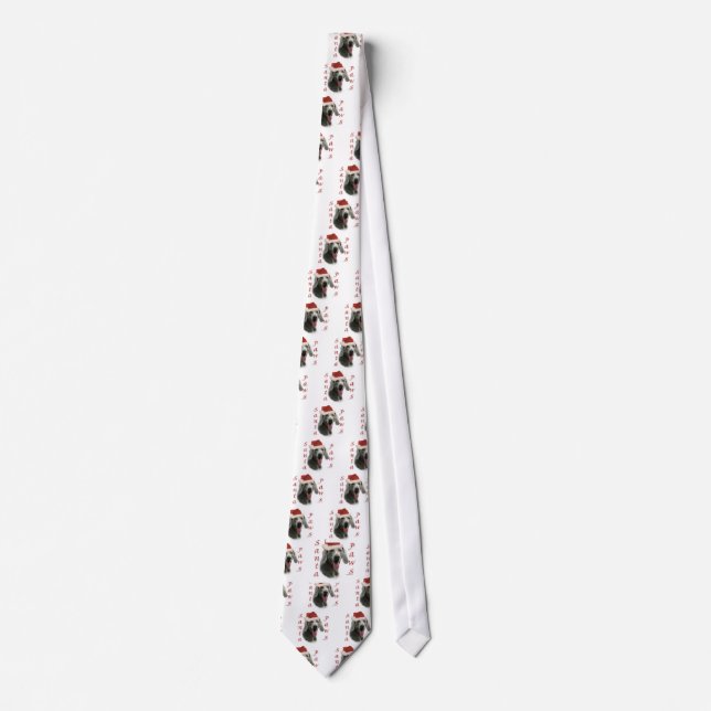 Weimaraner Santa Paws Tie (Front)