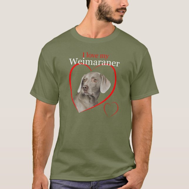 Weimaraner T-Shirt (Front)