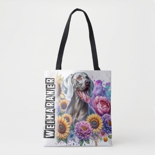 Weimaraner  tote bag (Front)