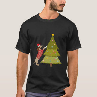 Weiner Daschund For Christmas T-Shirt